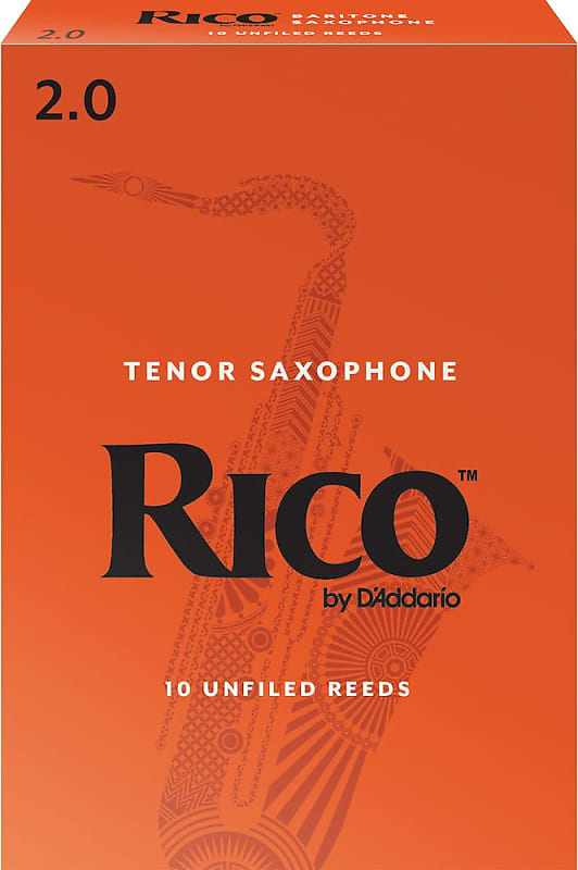 D'Addario RLA1020 - Anches saxophone baryton force 2.0, boîte de 10 image 1