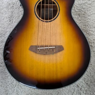 Breedlove ECO Discovery S Concert Edgeburst CE Acoustic Electric Bass Guitar image 3