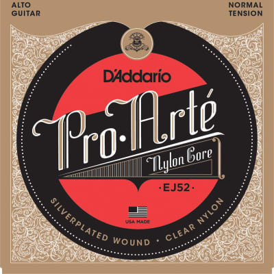 D'Addario EJ52 Pro-Arte Alto Guitar Strings, Normal Tension image 1