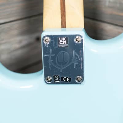 Fender Limited Tom Delonge Stratocaster - Daphne Blue (44913-C2A2) image 7