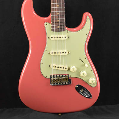 Fender Time Machine '64 Stratocaster Journeyman Relic - Faded Aged Fiesta Red for sale