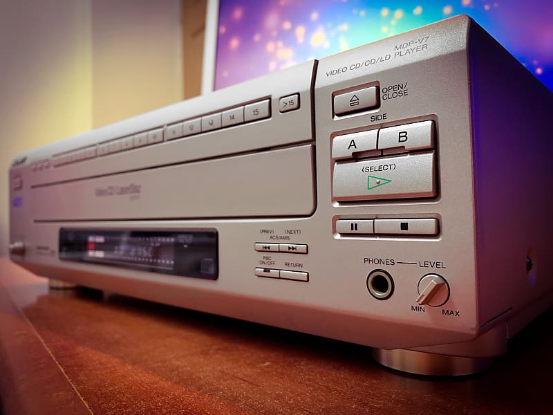 Sony MDP-V7 RaRe Vintage Video Laser-Disc System  			