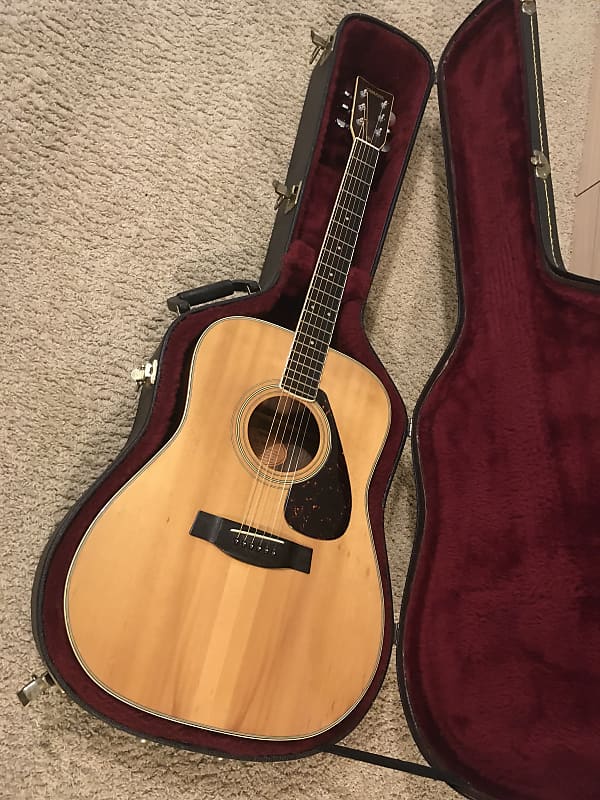 YAMAHA FG-301 (ORANGE LABEL) acoustic guitar 1975-1978 Natural made in  Japan in very good condit