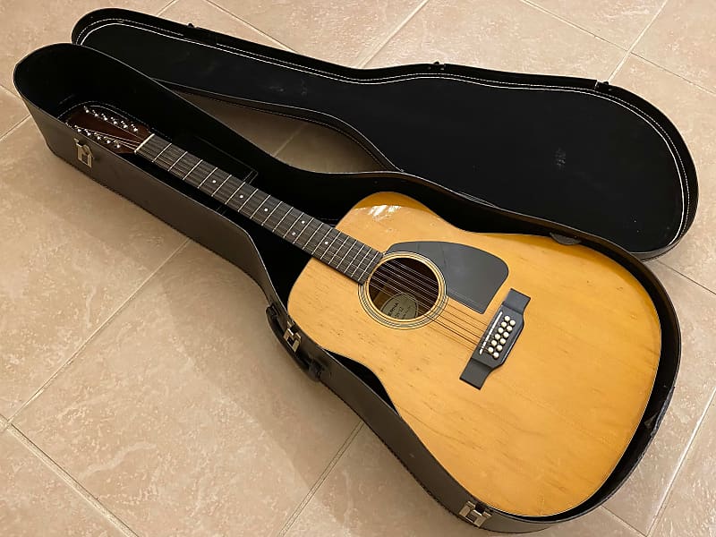 Vintage Eterna Acoustic 12-String Guitar Model EF-18-12 with | Reverb