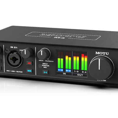 MOTU M4-MOTU 4x4 USB-C Bus-Powered Audio Interface image 1