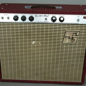 1960's Guyatone GA-520 Vintage Electric Guitar Tube Amplifier Amp image 1