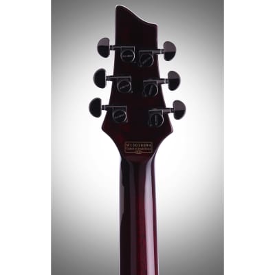 Schecter C-1 Hellraiser Electric Guitar, Black Cherry image 8