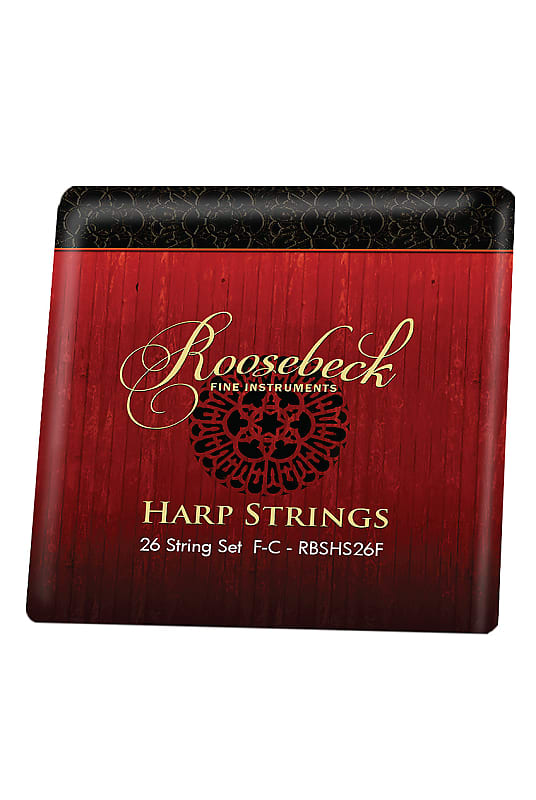 Roosebeck Harp 26 String Set F thru C Color Coded image 1