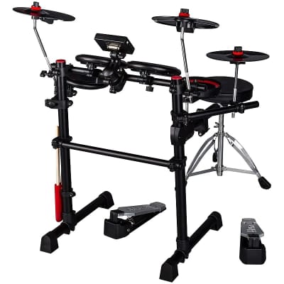 New ddrum E-Flex Electronic Drum Set Black, Great Beginner Kit, Quiet, Complete! All You Need! image 2
