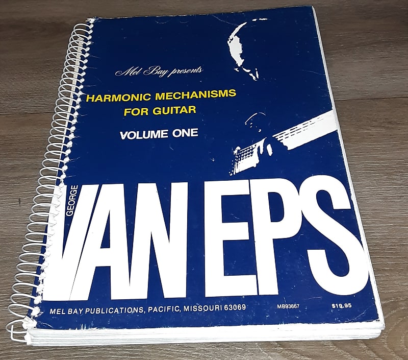 GEORGE VAN EPS - HARMONIC MECHANISMS FOR GUITAR VOLUME ONE - JAZZ MUSIC BOOK