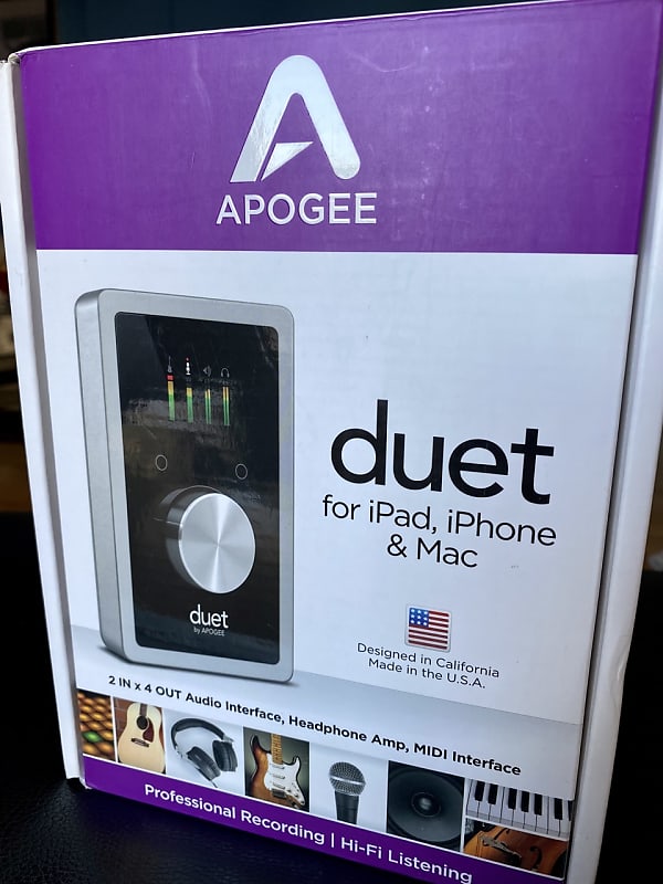 純正品Apogee Duet2 for Mac 配信機器・PA機器・レコーディング機器