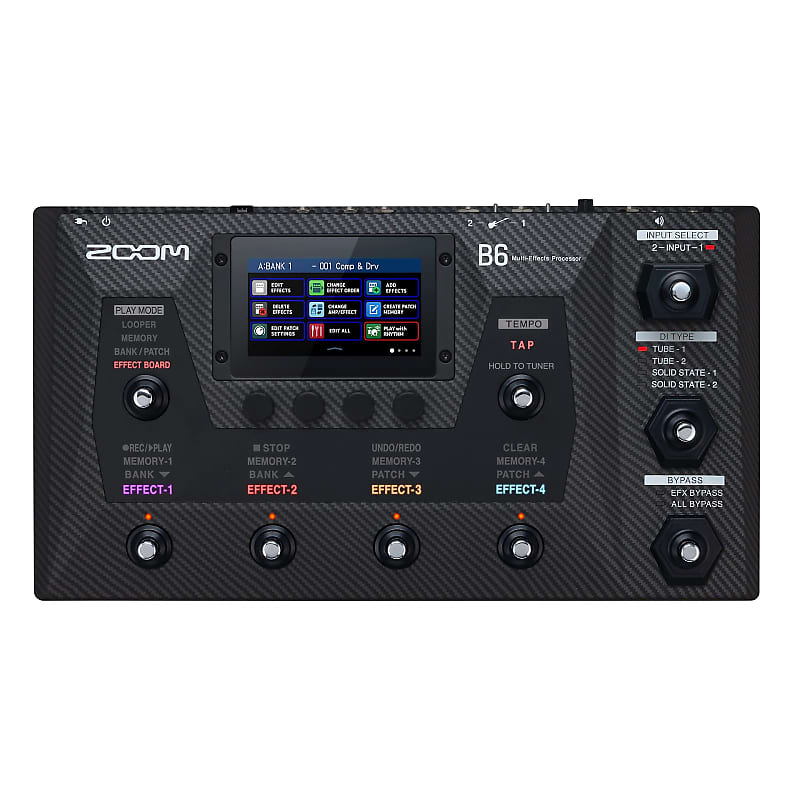 Zoom B6 Bass Multi-Effect Unit
