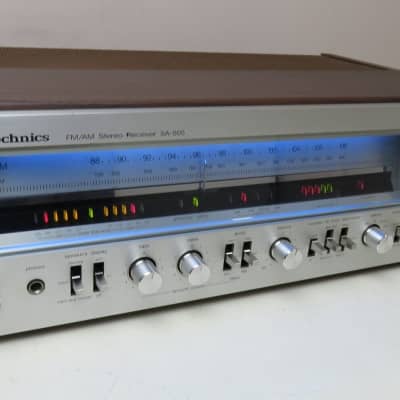 TECHNICS SA-505 RECEIVER WORKS PERFECT SERVICED RECAPPED + LED'S A+ CONDITION image 1