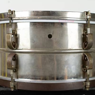 1940s Leedy 6.5x14 "Commander" Snare Drum image 1