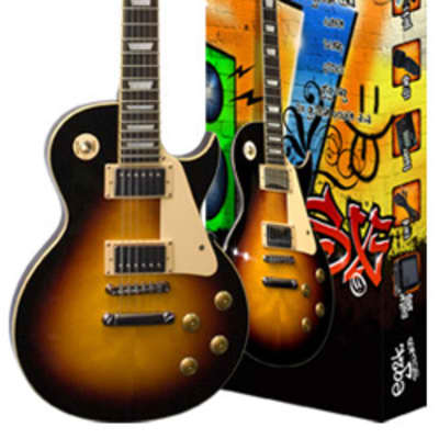 SX Les Paul Guitar Package with amplifier for sale