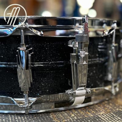 Ludwig Black Galaxy Acrolite with Imperial Lugs RARE FIND (2000) LM404 USED image 7