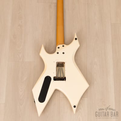 1992 BC Rich Warlock WGR-2X NJ Series White w/ Reverse