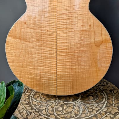 Taylor 615 1997 Solid Maple Acoustic Jumbo Guitar(Gibson J200 killer) image 3