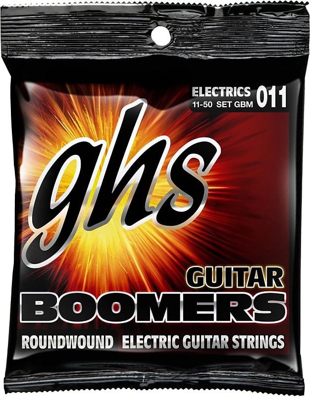 GHS Boomers GBM - Electric Guitar Strings - Medium - 11-50 image 1