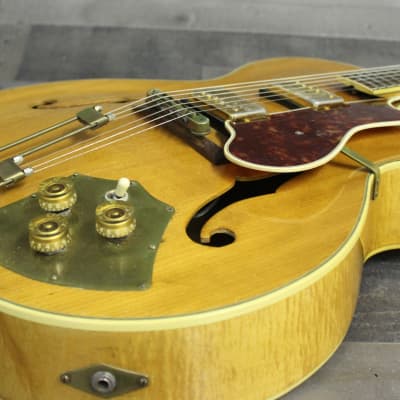 Epiphone Zephyr Deluxe 1951 Natural With original Case! image 6