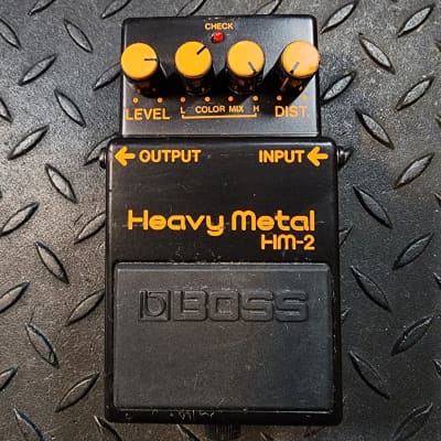 Boss HM-2 Heavy Metal Distortion Pedal MIT Converted to PSA 9vDC Spec
