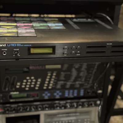 Roland U-110 PCM Sound Module 1988 - 1990 - Black