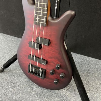 Spector NS Pulse II 4- string bass Black Cherry Matte. New! image 4