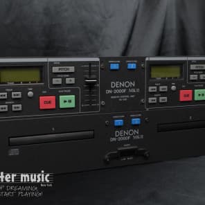 Denon DN 2000 F MKII Professional DJ Dual CD Player With