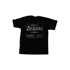 Zildjian T4673 Quincy Vintage Sign T-Shirt - Large