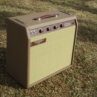 Carl's Custom Amps Classic 62 Brown 15W Brownface Princeton Style 1x12 Combo image 3