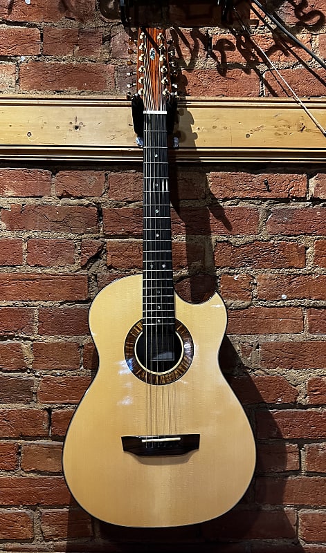 Ashley Sanders Guitars Custom 12 String - Gloss Laquer , Spruce , Brazilian Rosewood B&S image 1