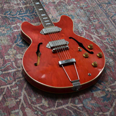 1991 Epiphone Casino Cherry Made in Japan Terada Factory, MIJ, Pre-Elitist image 3