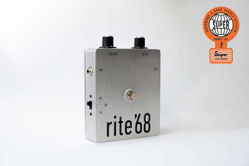 SÚPER rite'68 - Silicon Fuzz based on 1968 Mosrite FUZZrite spec.