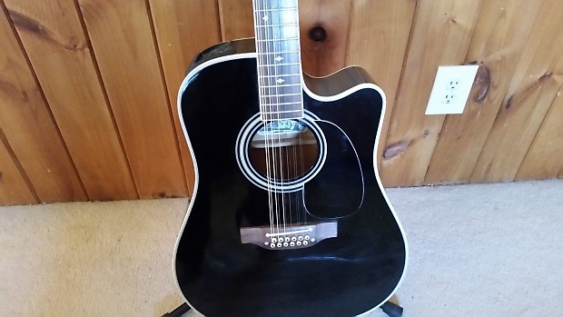 Takamine EF381c 12 String Acoustic Electric Guitar