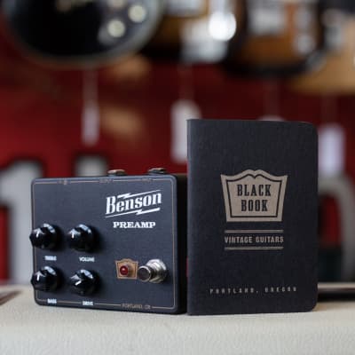 Benson Amps Preamp Limited Edition Black Book Guitars Pedal