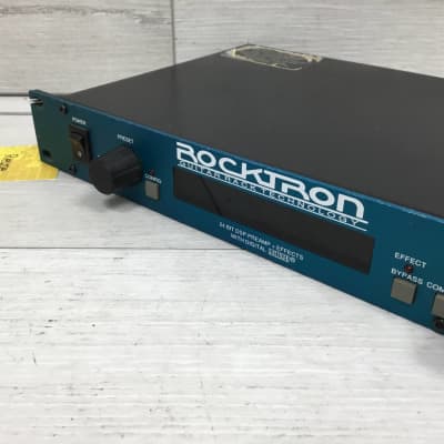 Rocktron Chameleon Online Multi Effects Guitar Rack Preamp w/ PSU | Reverb