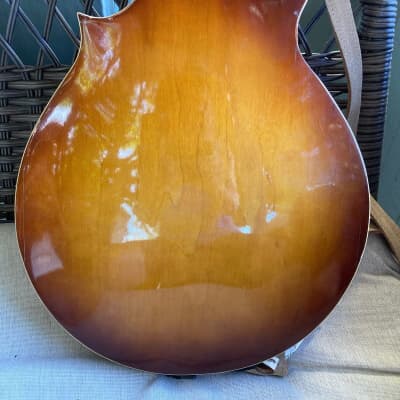 Harmony H-35 "Batwing" electric mandolin 1970 - Sunburst image 14