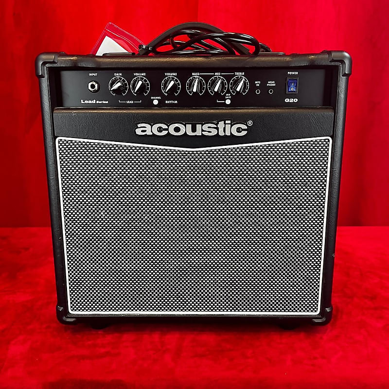 Acoustic g20 deals amplifier