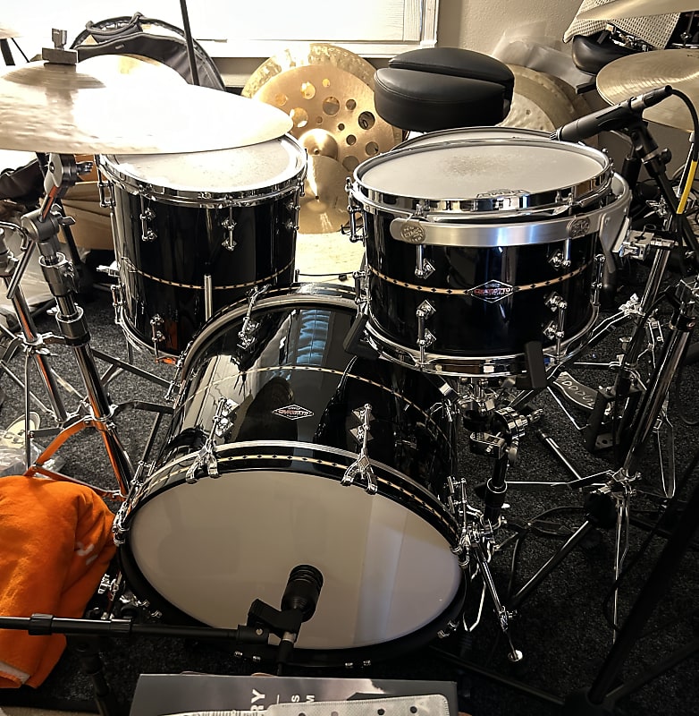 Craviotto Drum set Craviotto 2016 - Black | Reverb