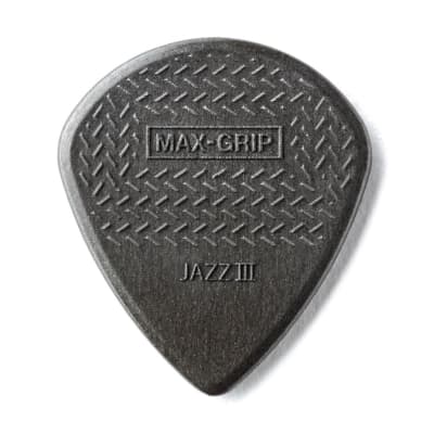 Dunlop Max-Grip Jazz III Carbon Fiber Picks, 6-Pack image 2