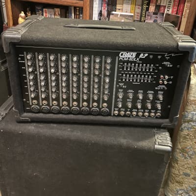 Crate PCM8DLX  8-Channel P.A. Head and Mixer image 1