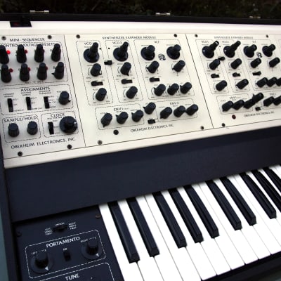 Original OBERHEIM 2 VOICE TVS-1 Twin SEM Synthesizer with Sequencer [video] image 15