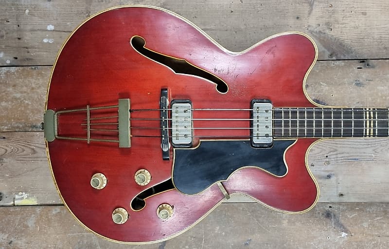 Hofner Verithin 1960 - Red | Reverb