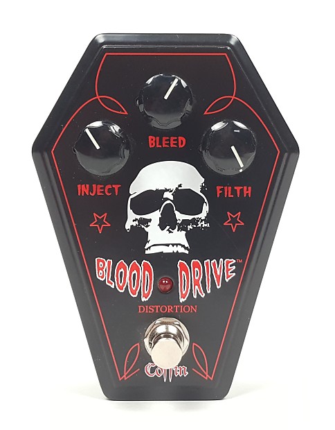 Coffin, Blood Drive, Review, Coffin Case, Guitar Pedal Demo