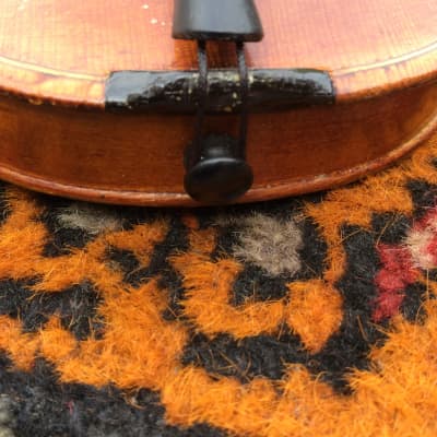 Violin Super Small Playable 10 1/4 Inches Long 1/128?? Full Purfling with Bow and Case image 7