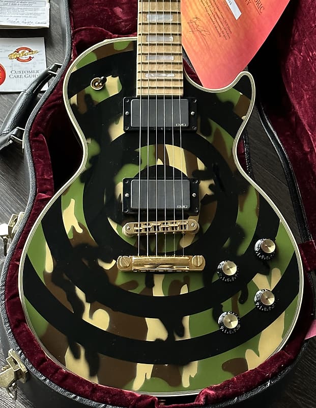 Gibson Zakk Wylde Les Paul Custom Bullseye | Reverb España