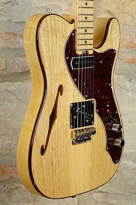 FENDER Telecaster Thinline American Elite - 2016 - Natural - with Lollar  Charlie Christian neck pickup mod. | Reverb