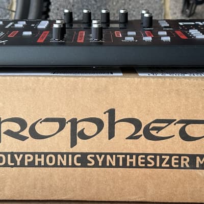Dave Smith Instruments Prophet 12 Desktop 12-Voice Polyphonic Synthesizer 2014 - Present - Black with Wood Sides image 5