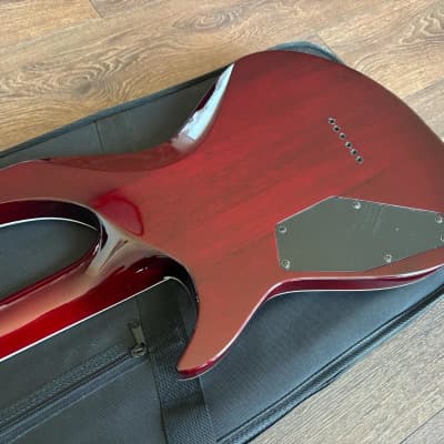 ESP LTD H3-1000 QM See Thru Black Cherry image 4