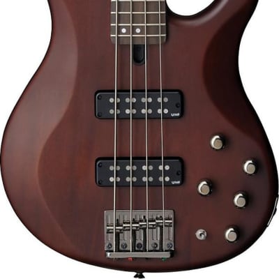 Yamaha TRBX504 4-String Bass Guitar, Translucent Brown image 2